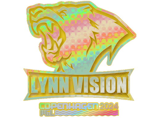 Наліпка | Lynn Vision (голографічна) | Копенгаген 2024