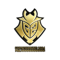 Sticker | G2 Esports (Gold) | Copenhagen 2024 image 120x120