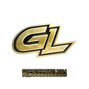 Sticker | GamerLegion (Gold) | Copenhagen 2024 image 360x360