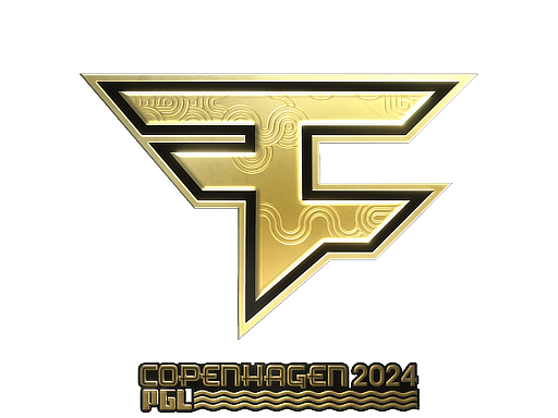 Sticker | FaZe Clan (Gold) | Copenhagen 2024