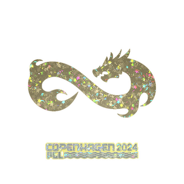 Sticker | Eternal Fire (Glitter) | Copenhagen 2024 image 360x360