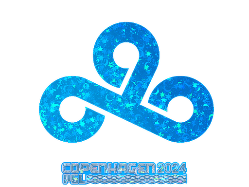 Sticker | Cloud9 (Glitter) | Copenhagen 2024