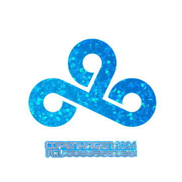 Sticker | Cloud9 (Glitter) | Copenhagen 2024 image 360x360