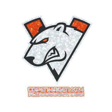 Sticker | Virtus.pro (Glitter) | Copenhagen 2024 image 360x360