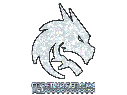 Sticker | Team Spirit (Glitter) | Copenhagen 2024