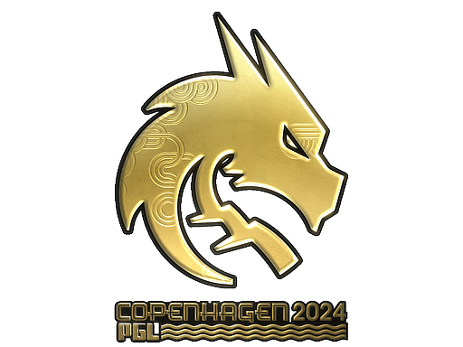 印花 | Team Spirit（金色）| 2024年哥本哈根锦标赛