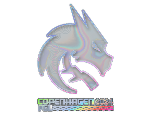 Pegatina | Team Spirit (holográfica) | Copenhague 2024