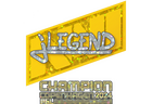 Sticker | jL (Glitter, Champion) | Copenhagen 2024