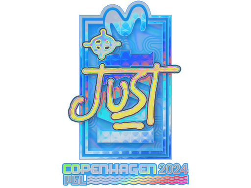 Sticker | JUST (Holo) | Copenhagen 2024