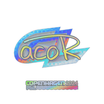 Sticker | acoR (Holo) | Copenhagen 2024 image 360x360