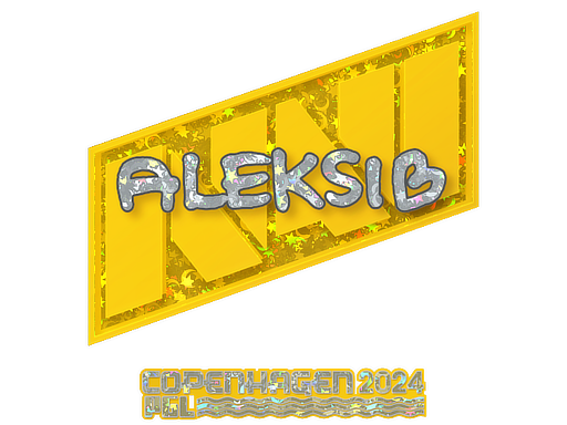 Adesivo | Aleksib (Purpurinado) | Copenhague 2024