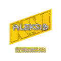 Sticker | Aleksib (Glitter) | Copenhagen 2024 image 120x120