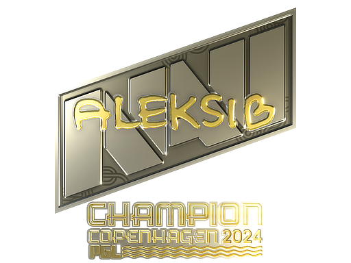 스티커 | Aleksib(금박, 우승팀) | 코펜하겐 2024