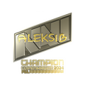 Sticker | Aleksib (Gold, Champion) | Copenhagen 2024 image 120x120