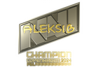 Sticker | Aleksib (Gold, Champion) | Copenhagen 2024
