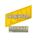 Sticker | Aleksib (Champion) | Copenhagen 2024 image 120x120