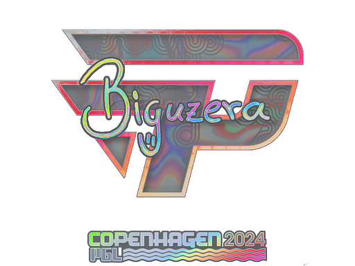 Samolepka | biguzera (holografická) | PGL Copenhagen 2024