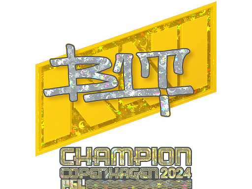 스티커 | b1t(반짝이, 우승팀) | 코펜하겐 2024
