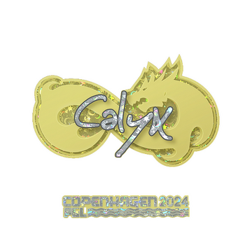 Sticker | Calyx (Glitter) | Copenhagen 2024 image 360x360