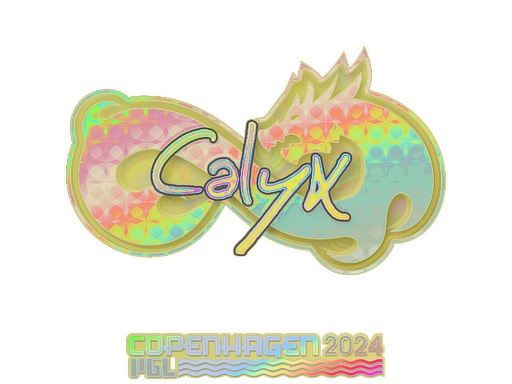 Samolepka | Calyx (holografická) | PGL Copenhagen 2024