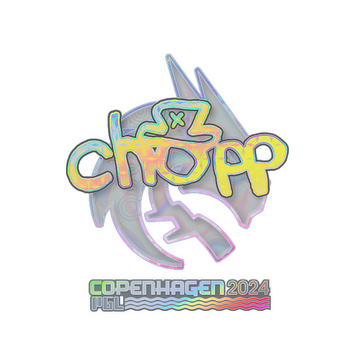 Sticker | chopper (Holo) | Copenhagen 2024 image 360x360