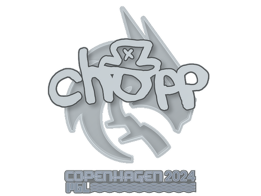 Sticker | chopper | Copenhagen 2024