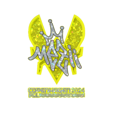 Sticker | mezii (Glitter) | Copenhagen 2024 image 360x360