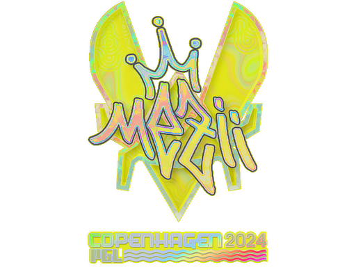 스티커 | mezii(홀로그램) | 코펜하겐 2024
