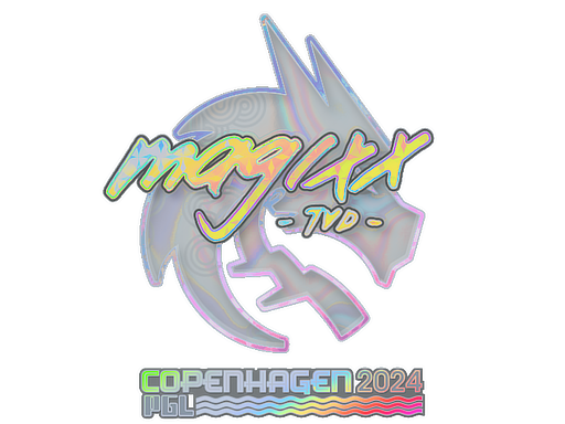 ステッカー | magixx (ホログラム) | Copenhagen 2024