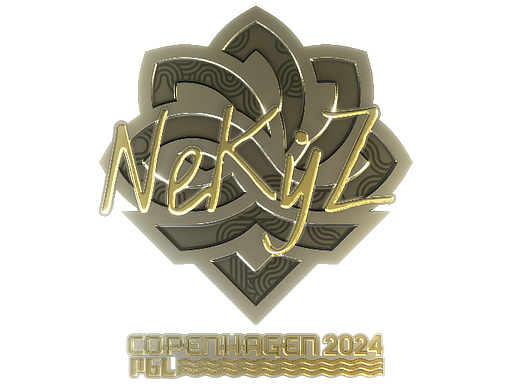 印花 | NEKiZ（金色）| 2024年哥本哈根锦标赛