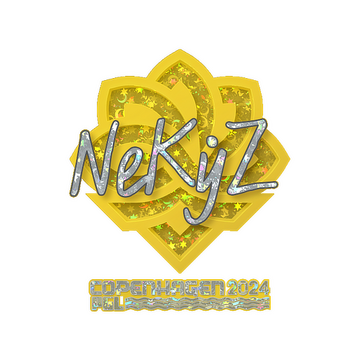 Sticker | NEKiZ (Glitter) | Copenhagen 2024 image 360x360