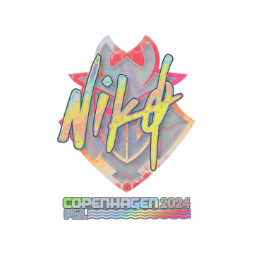 Sticker | NiKo (Holo) | Copenhagen 2024 image 360x360