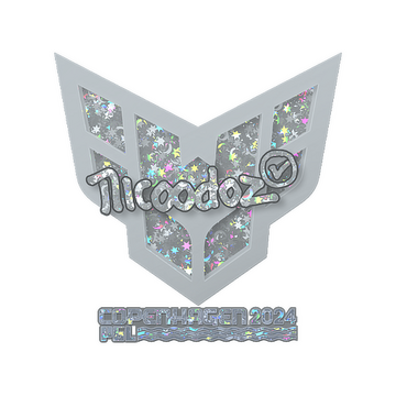 Sticker | nicoodoz (Glitter) | Copenhagen 2024 image 360x360