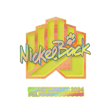 Sticker | NickelBack (Holo) | Copenhagen 2024 image 360x360