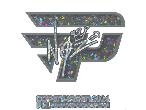 Стикер | NQZ (блестящ) | Copenhagen 2024