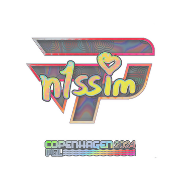Sticker | n1ssim (Holo) | Copenhagen 2024 image 360x360