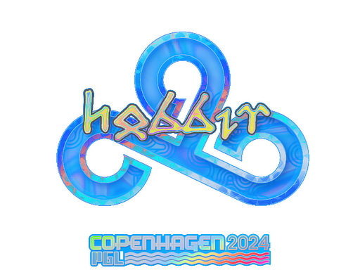 Naklejka | Hobbit (holograficzna) | Kopenhaga 2024