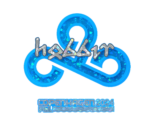 Naklejka | Hobbit (brokatowa) | Kopenhaga 2024