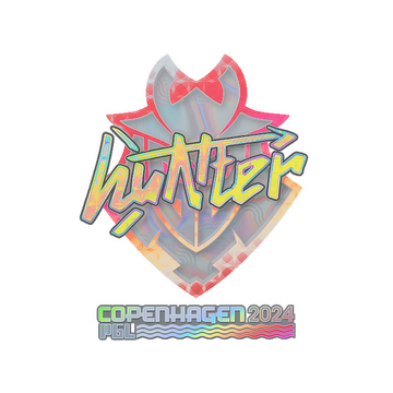 Sticker | huNter- (Holo) | Copenhagen 2024 image 360x360