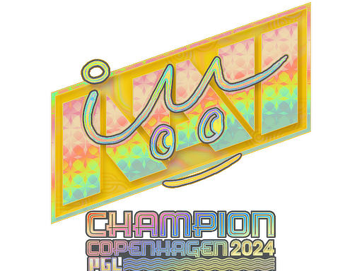 스티커 | iM(홀로그램, 우승팀) | 코펜하겐 2024