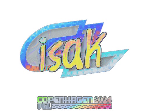 Sticker | isak (Holo) | Copenhagen 2024