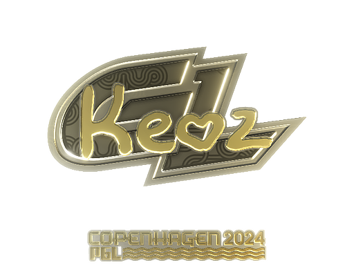 印花 | Keoz（金色）| 2024年哥本哈根锦标赛