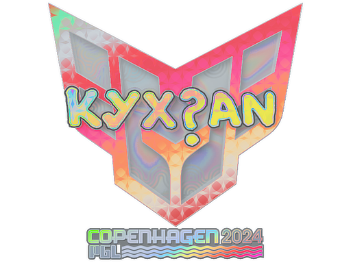 Adesivo | kyxsan (Olografico) | Copenaghen 2024