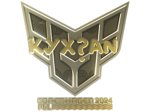 印花 | kyxsan（金色）| 2024年哥本哈根锦标赛