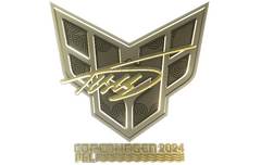 Sticker | TeSeS (Gold) | Copenhagen 2024