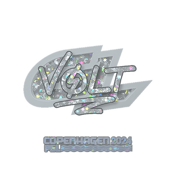 Sticker | volt (Glitter) | Copenhagen 2024 image 360x360