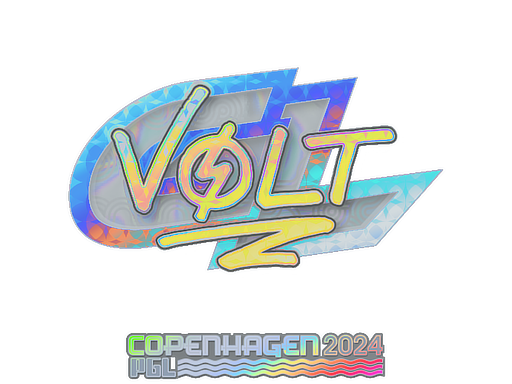 스티커 | volt(홀로그램) | 코펜하겐 2024