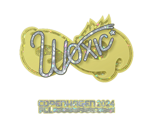 Sticker | woxic (Glitter) | Copenhagen 2024