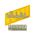 Sticker | w0nderful (Champion) | Copenhagen 2024 image 120x120