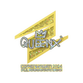 Sticker | Queenix (Glitter) | Copenhagen 2024 image 120x120